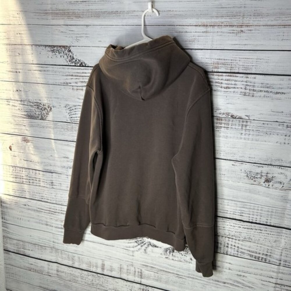 Oner Active Classic Oversized Hoodie in Deep Taupe - Size Medium - Picture 8 of 13